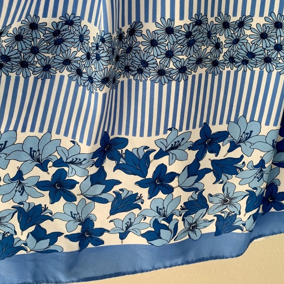 Draper James blue & white striped shirtdress - Picture 11 of 16